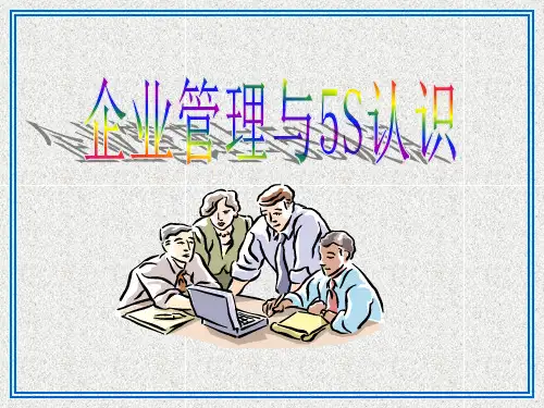 企业管理中的5S(ppt 38页)