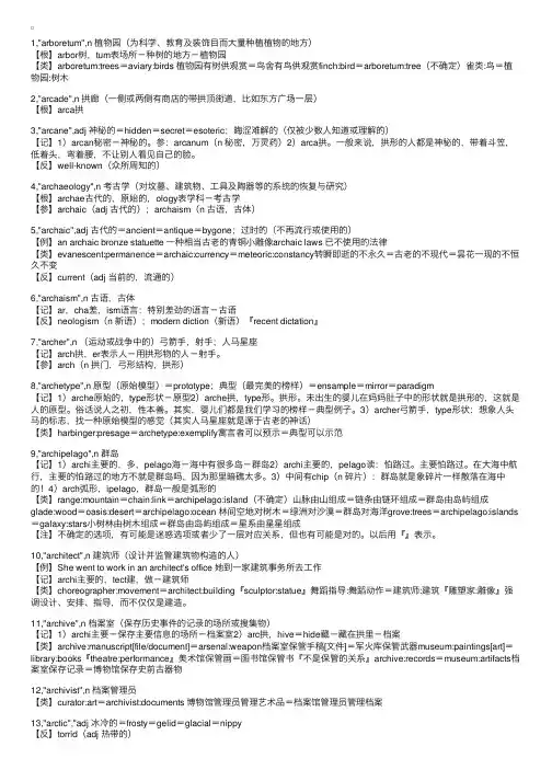 MBA联考英语单词特殊记忆法（二十三）