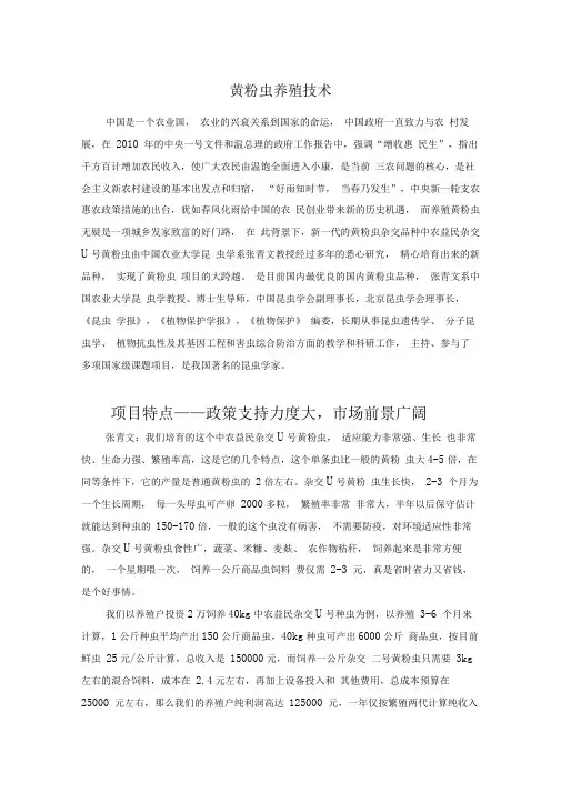 19.黄粉虫养殖技术