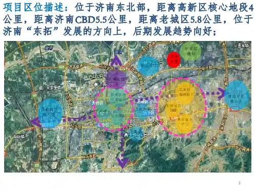 济南市历城区张马片区项目介绍PPT