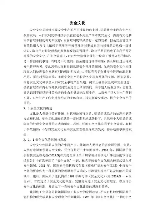安全文化