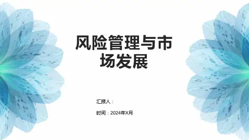 风险管理与市场发展
