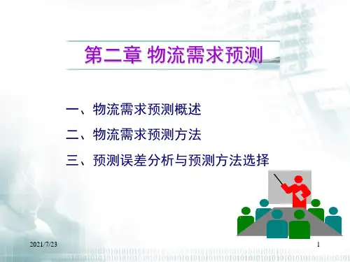第2章-物流需求预测PPT课件