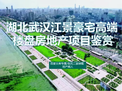 [精品推荐]湖北武汉江景豪宅高端楼盘房地产项目鉴赏