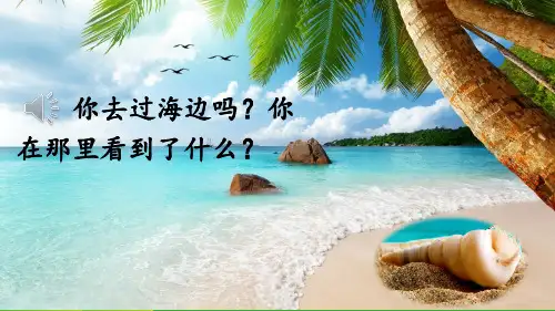 部编版二年级语文下册识字3“贝”的故事课件