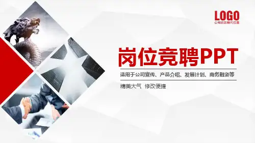 保险营销岗位竞聘PPT