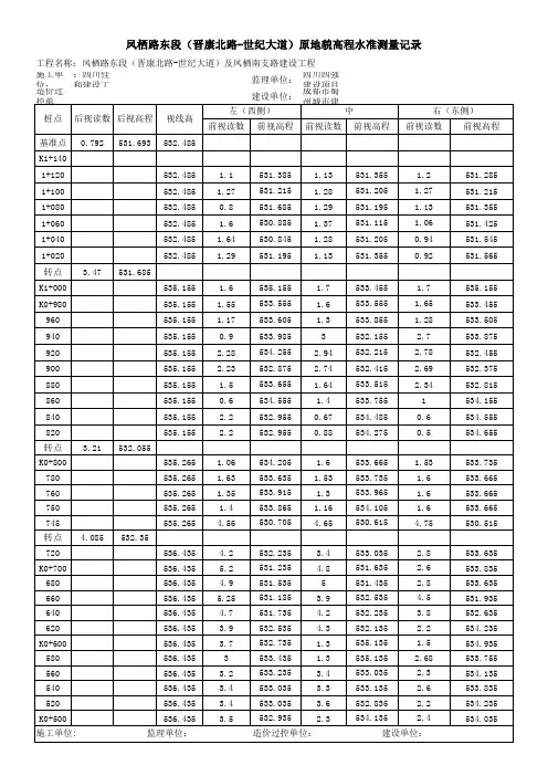 原始地貌(带计算表)