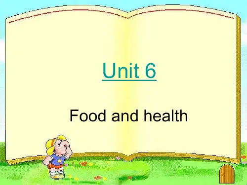 六年级英语上册 Unit 6（1）课件 闽教版