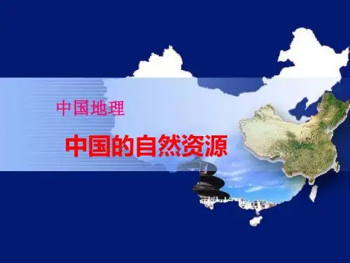 中国的自然资源
