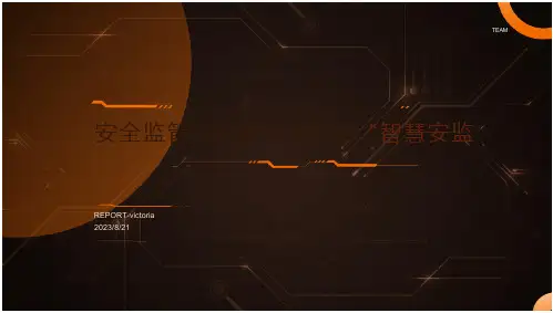 2023年智慧安监安全生产监管系统建设方案V3.0(18页)