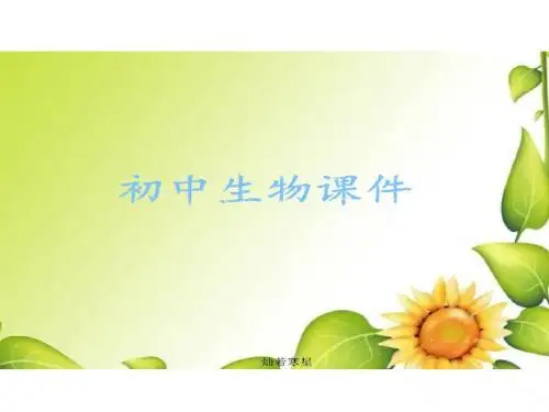 初中生物中考专题第五章病毒