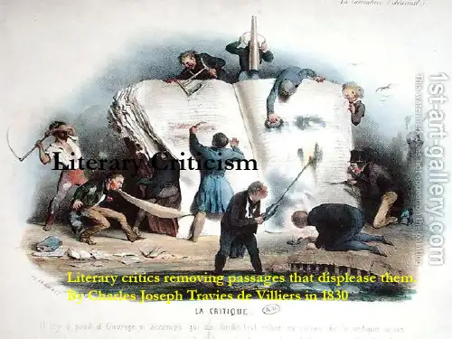 文学中的评论英文版