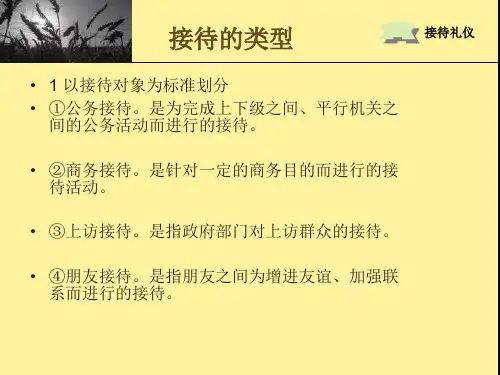 接待礼仪培训课件PPT73页
