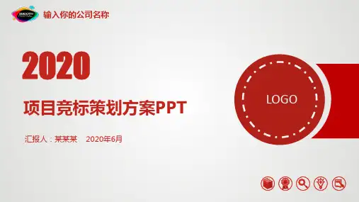 项目竞标策划方案PPT 
