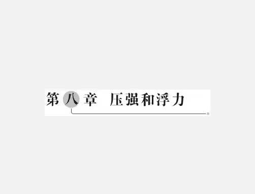 中考物理压强和浮力课件