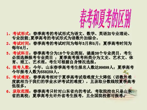 春季高考.ppt1111PPT幻灯片