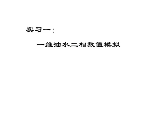 油藏数值模拟软件ECLIPSE入门最佳资料