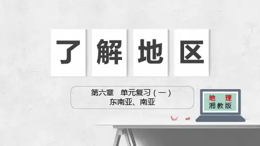 第七章 了解地区1(东南亚-南亚)(单元复习)七年级地理下册单元复习(湘教版)