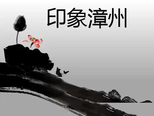 漳州简介