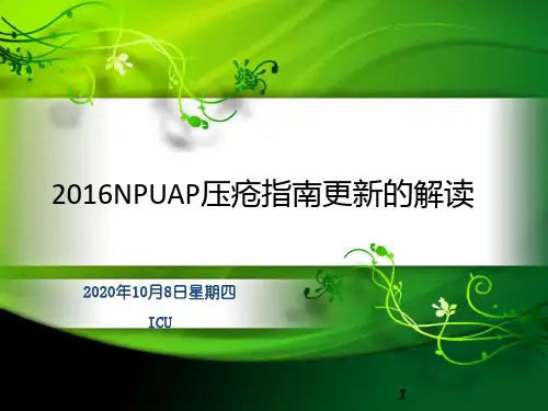 2016NPUAP压疮指南更新的解读