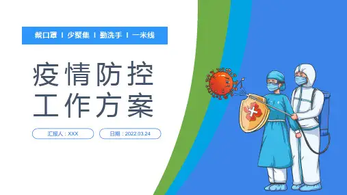 医院新冠防控工作方案新冠疫情防控方案完整内容PPT课件