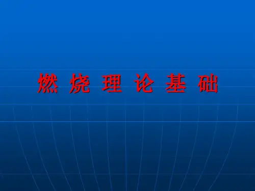 燃料与燃烧原理