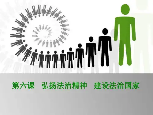 弘扬法治精神建设法治国家ppt课件