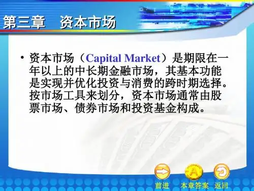 金融市场学 03第三章 资本市场共45页文档