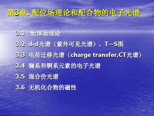 高等无机化学第三章