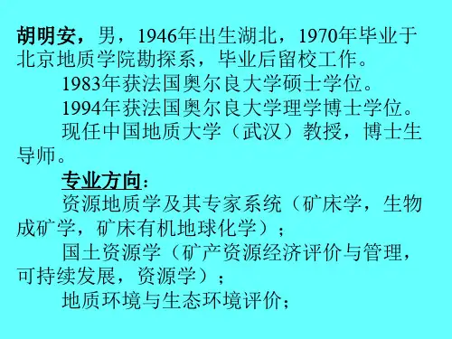 第一部分-现代矿床学新进展