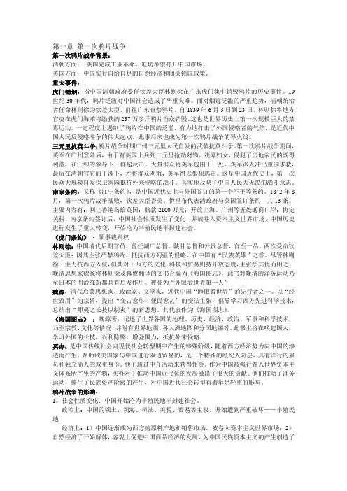 中国近代史