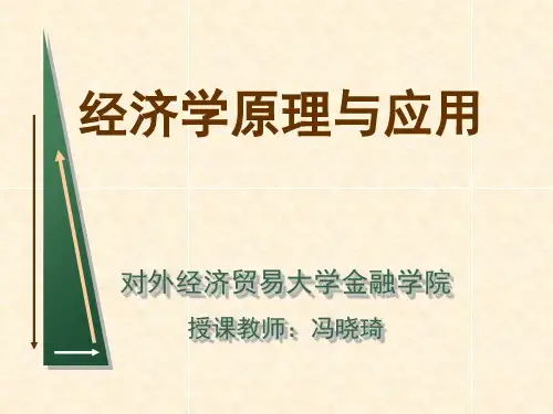 经济学原理课件一PPT演示文稿