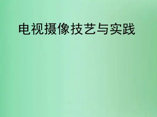 第二讲电视画面