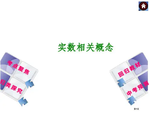 实数的有关概念市公开课金奖市赛课一等奖课件