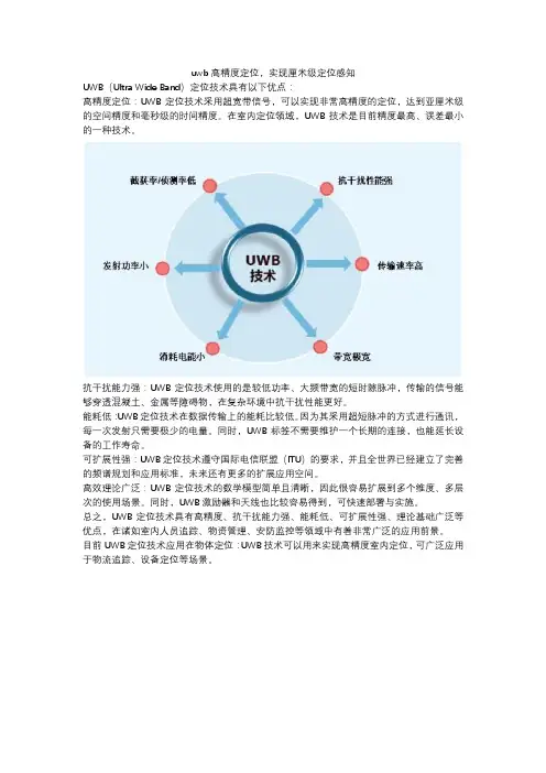 uwb高精度定位,实现厘米级定位感知