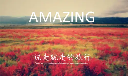 中国十大旅游景点介绍PPT