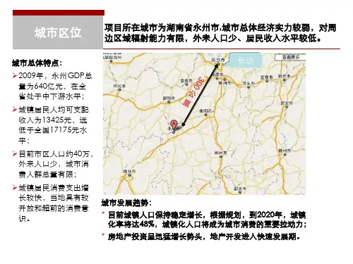 湖南省永州市中央新城前期策划报告220P