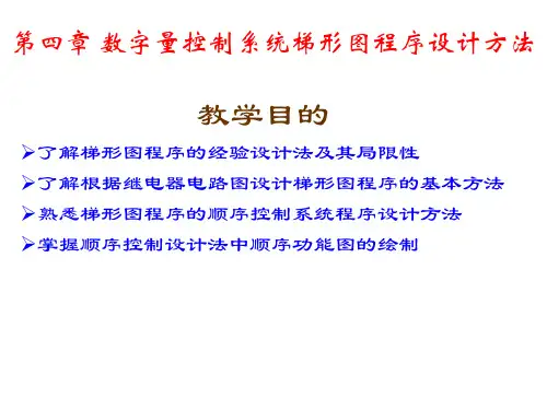 4-plc数字量控制系统梯形图程序设计方法