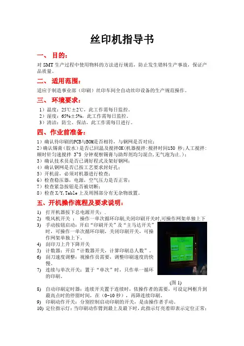 SMT作业指导书