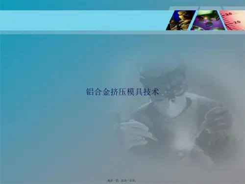铝合金挤压模具技术讲课文档