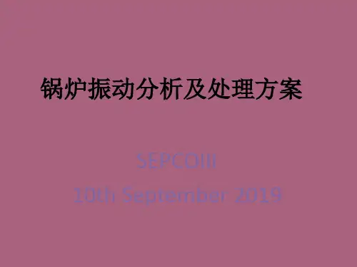 锅炉震动分析及解决方案ppt课件