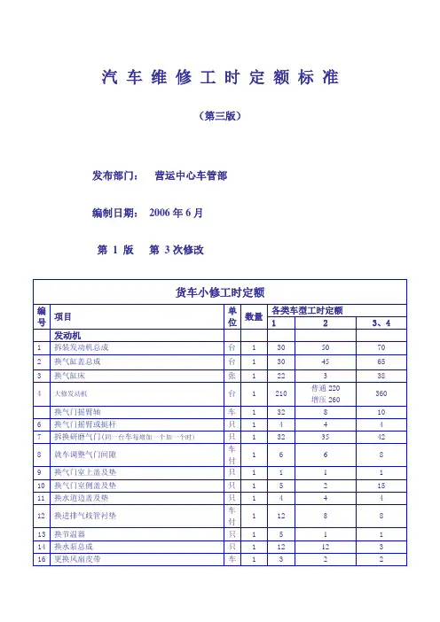 汽_车_维_修_工_时_定_额_标_准[1]