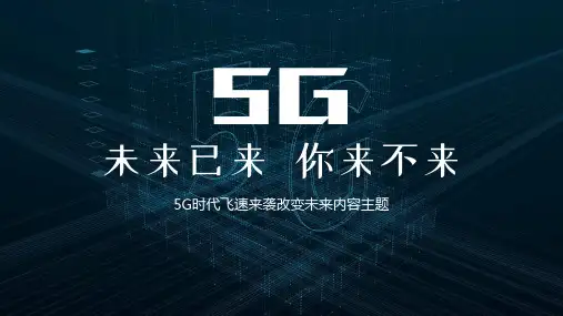 【经典】5g信息科技通用内容模板
