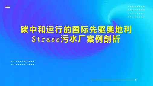 碳中和运行的国际先驱奥地利Strass污水厂案例剖析
