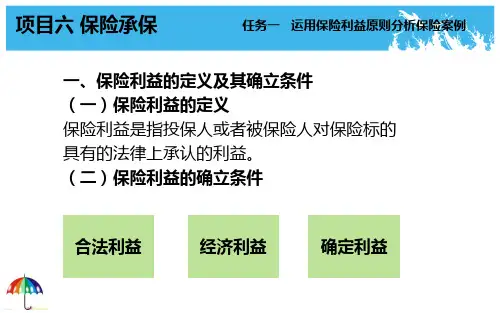 第6章  保险承保  《保险原理与实务》PPT课件