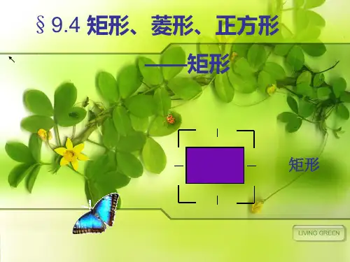 苏科版数学八年级下册矩形共24张