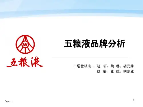 五粮液品牌分析