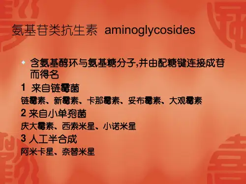 氨基糖苷类抗生素