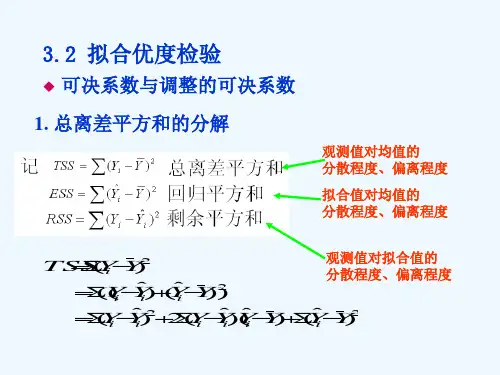 第三讲_多元线性回归模型检验及stata软件应用