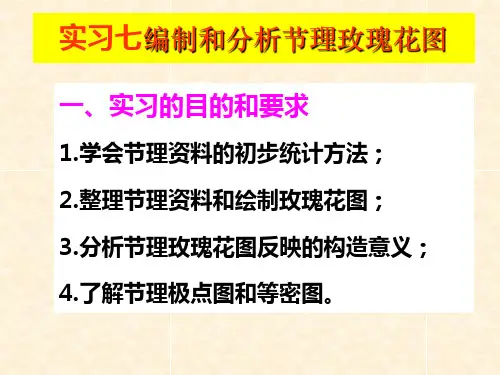 节理玫瑰花图